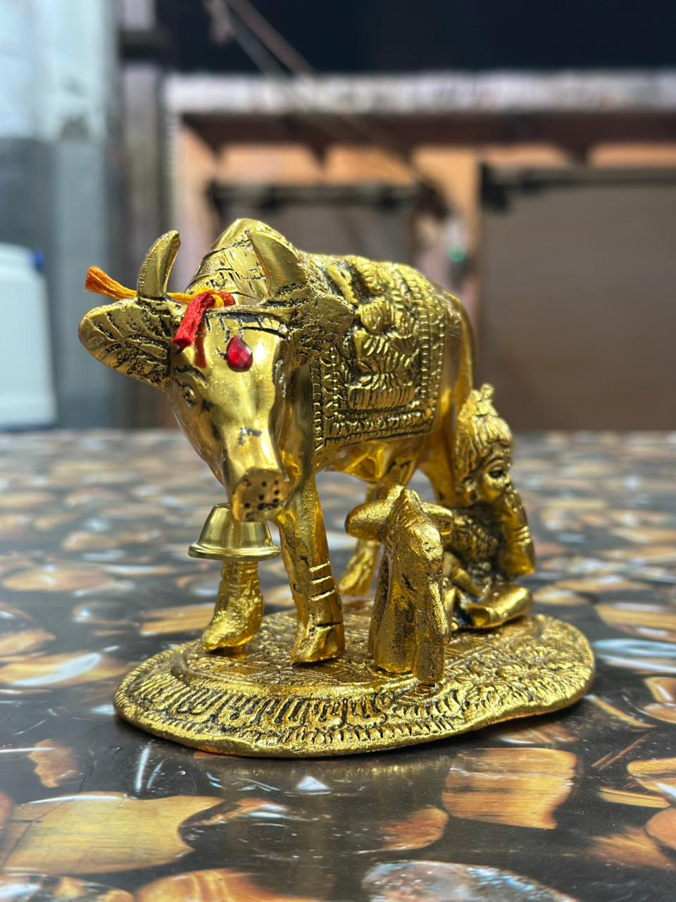 Kamadhenu Divine Cow Statue