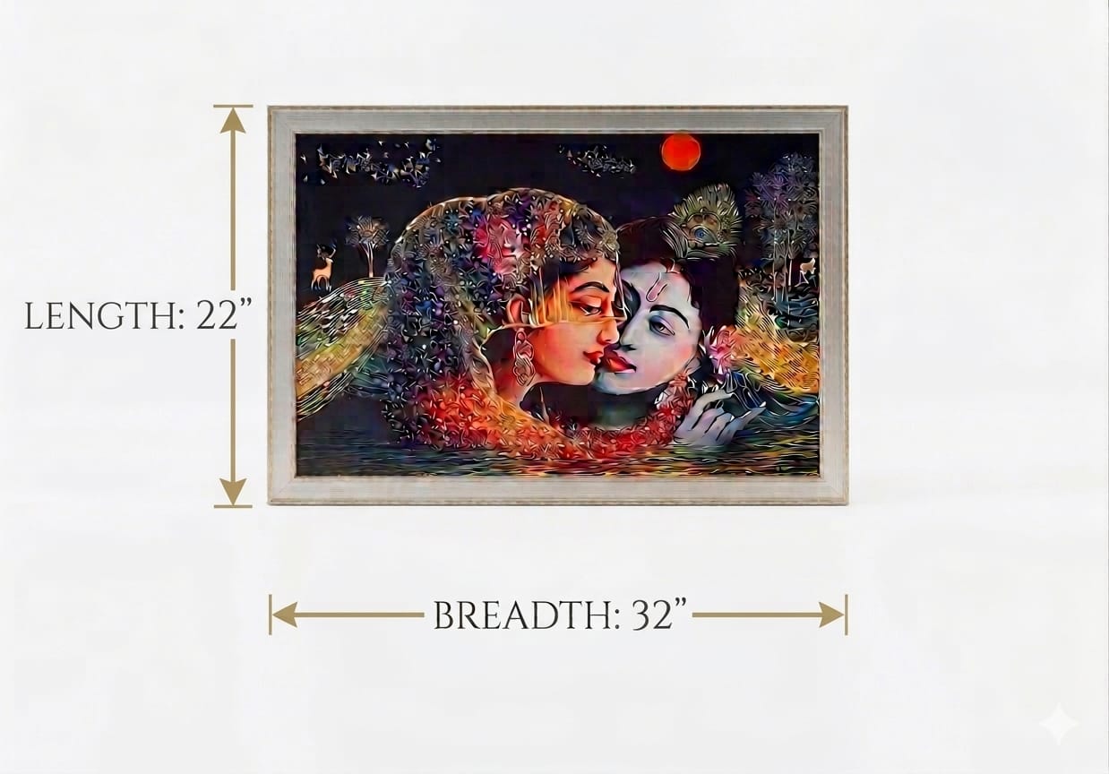 The Eternal Radiance of Radha Krishna